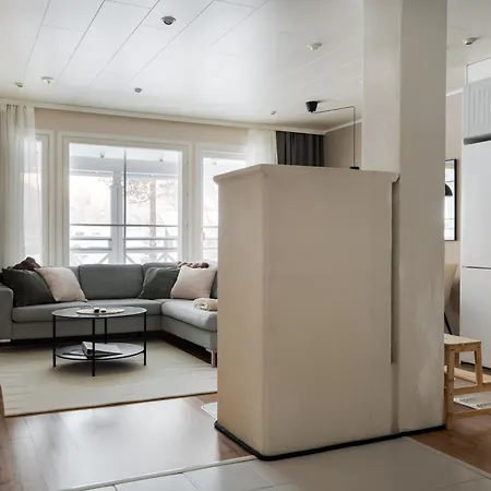شقة Koutalumo Cozy With Private Sauna In
