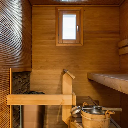 شقة Koutalumo Cozy With Private Sauna In
